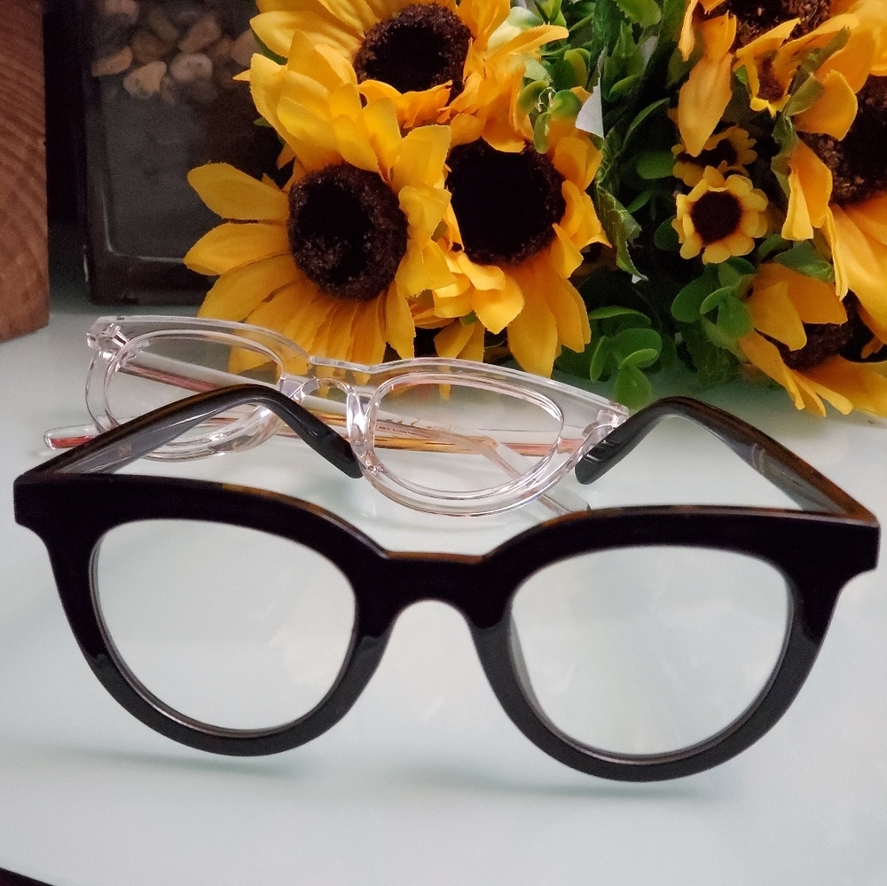 *Firm* Set of 2 Clear Lens Fashion glasses - Picture 6 of 6